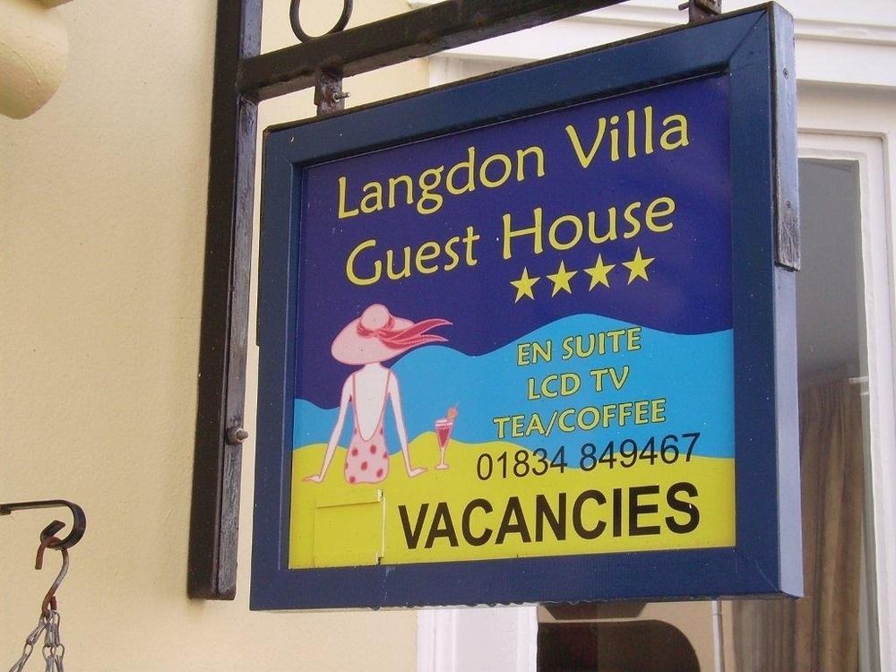Langdon Villa Guest House Tenby Luaran gambar